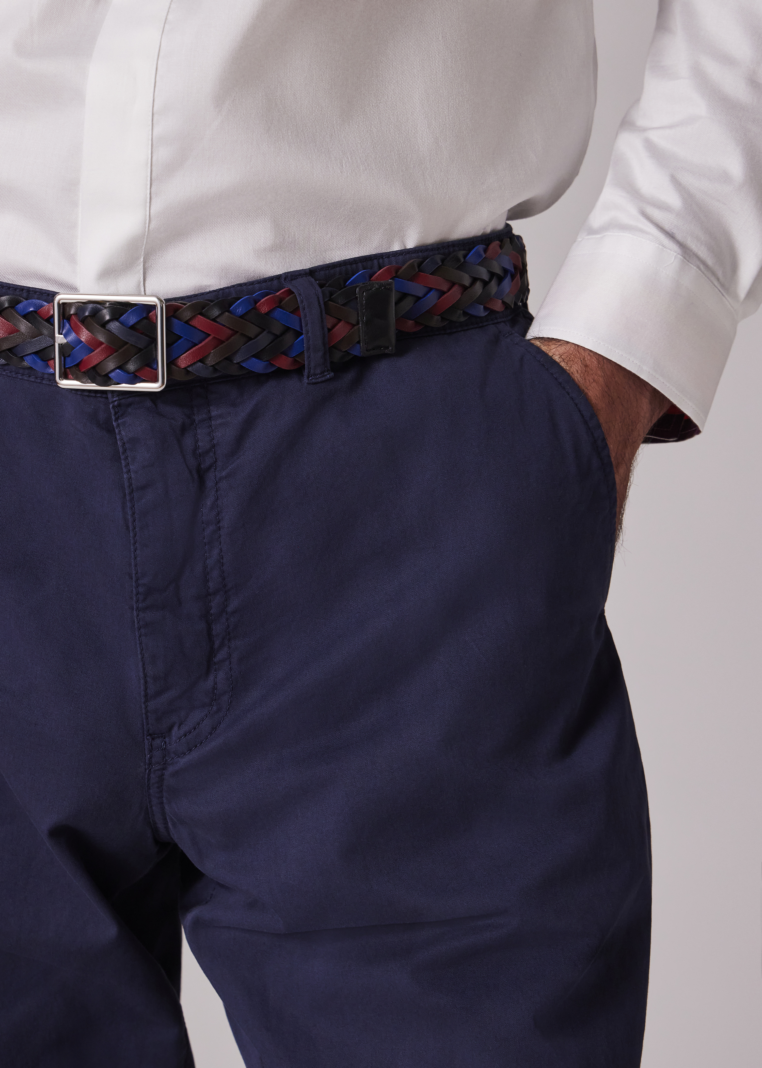 Tapered-Fit Stretch-Cotton Chinos - 4