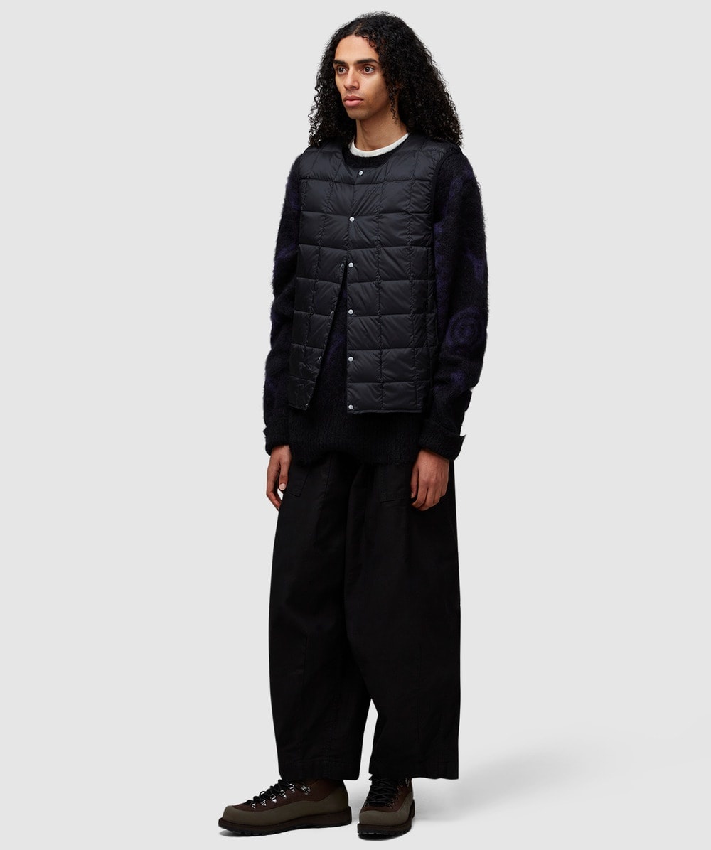 Crew neck down vest gilet - 6