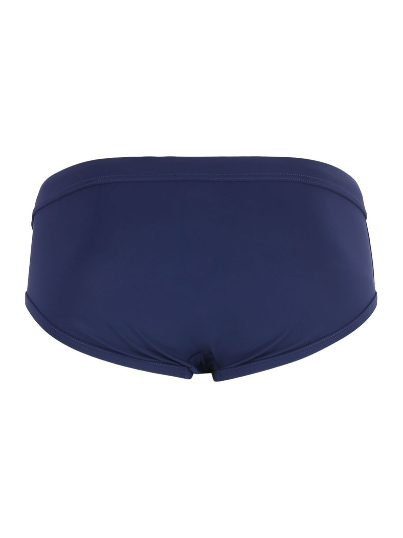 Dolce & Gabbana logo-patch swim trunks outlook
