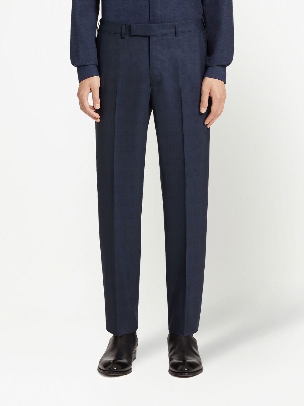 Centoventimila single-breasted wool suit - 4