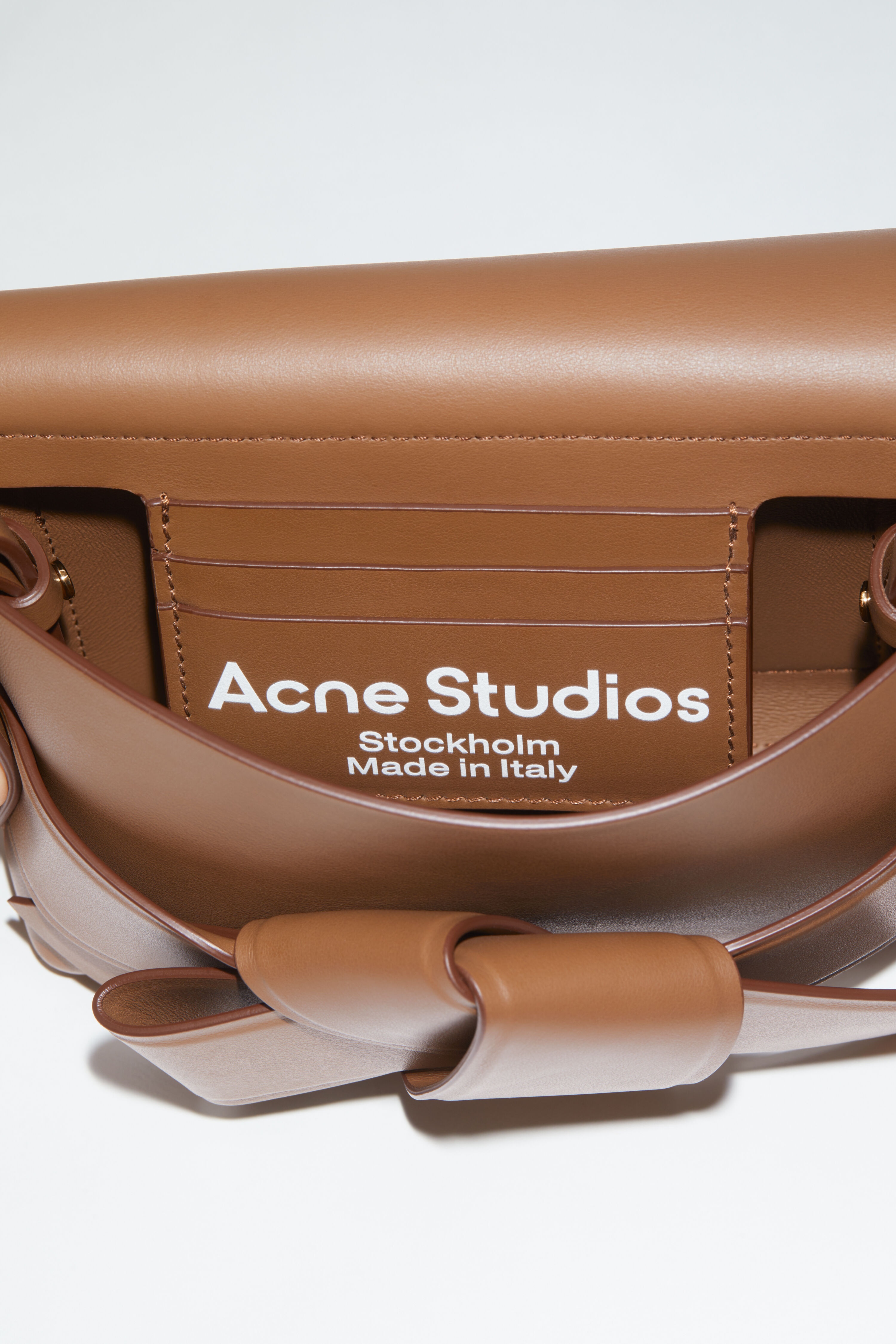 Musubi mini crossbody bag - Camel brown - 8