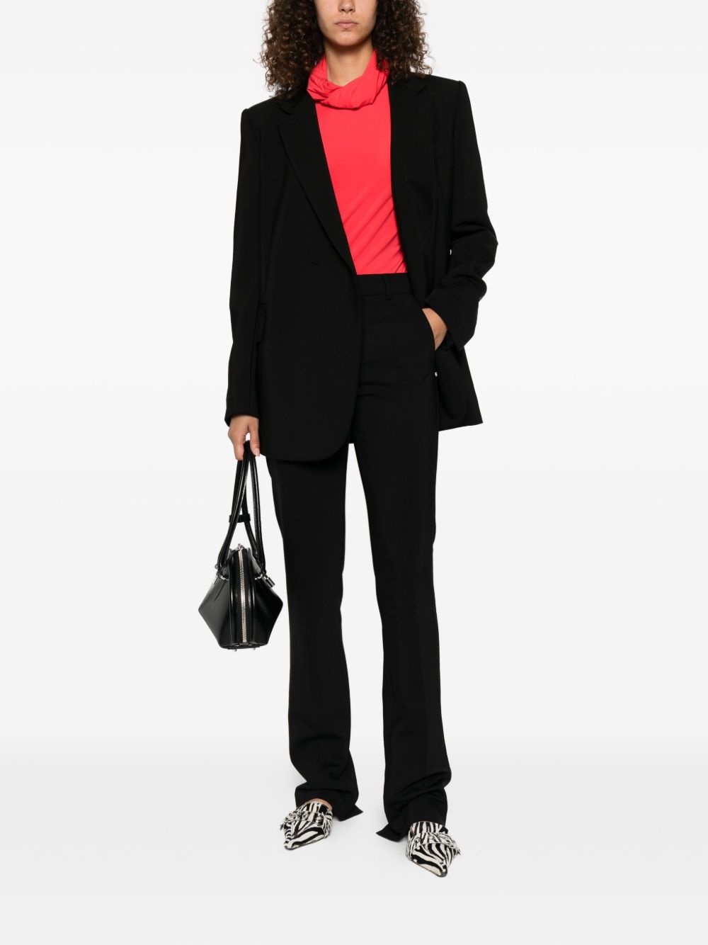 straight-leg trousers - 2