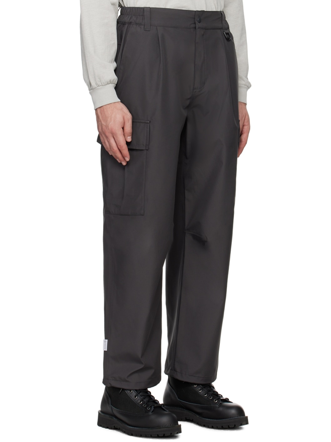 Black Active Tour Cargo Pants - 2