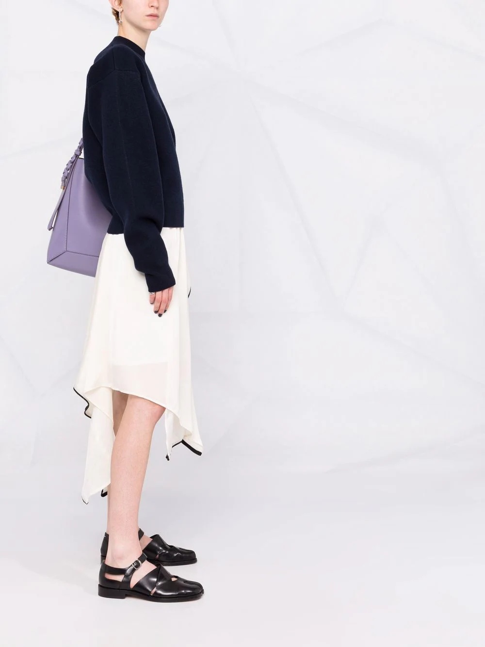 drop-shoulder long-sleeve jumper - 6