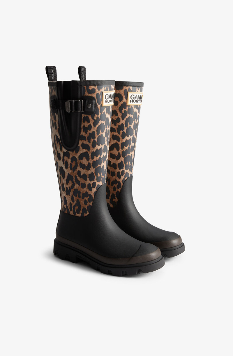 DOWNPOUR TALL BOOTS IN LEOPARD 2