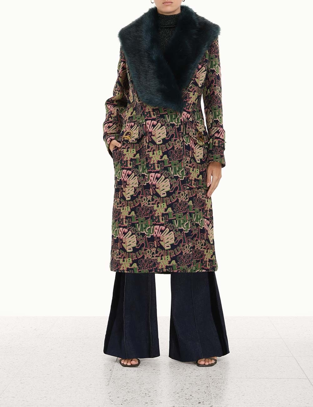 CELESTIAL FAUX FUR COAT - 2
