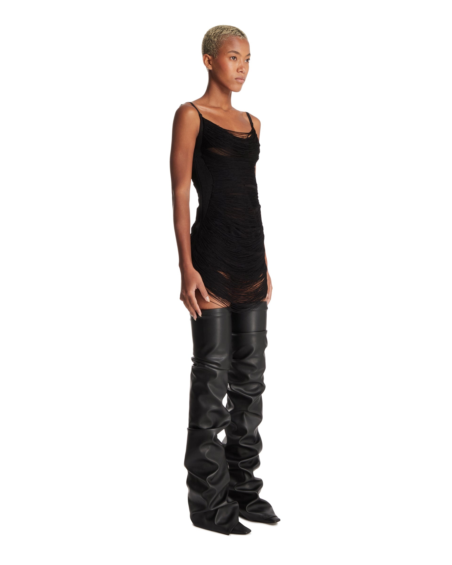 Black Mini Dress - 4