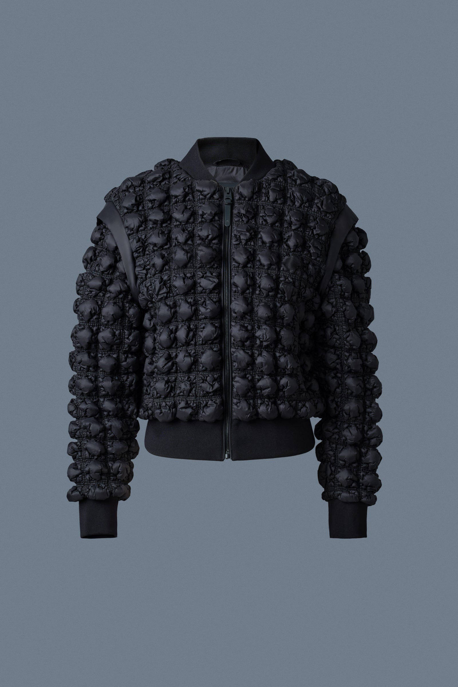 HELEN Diamond Quilted Bomber Jacket - 1