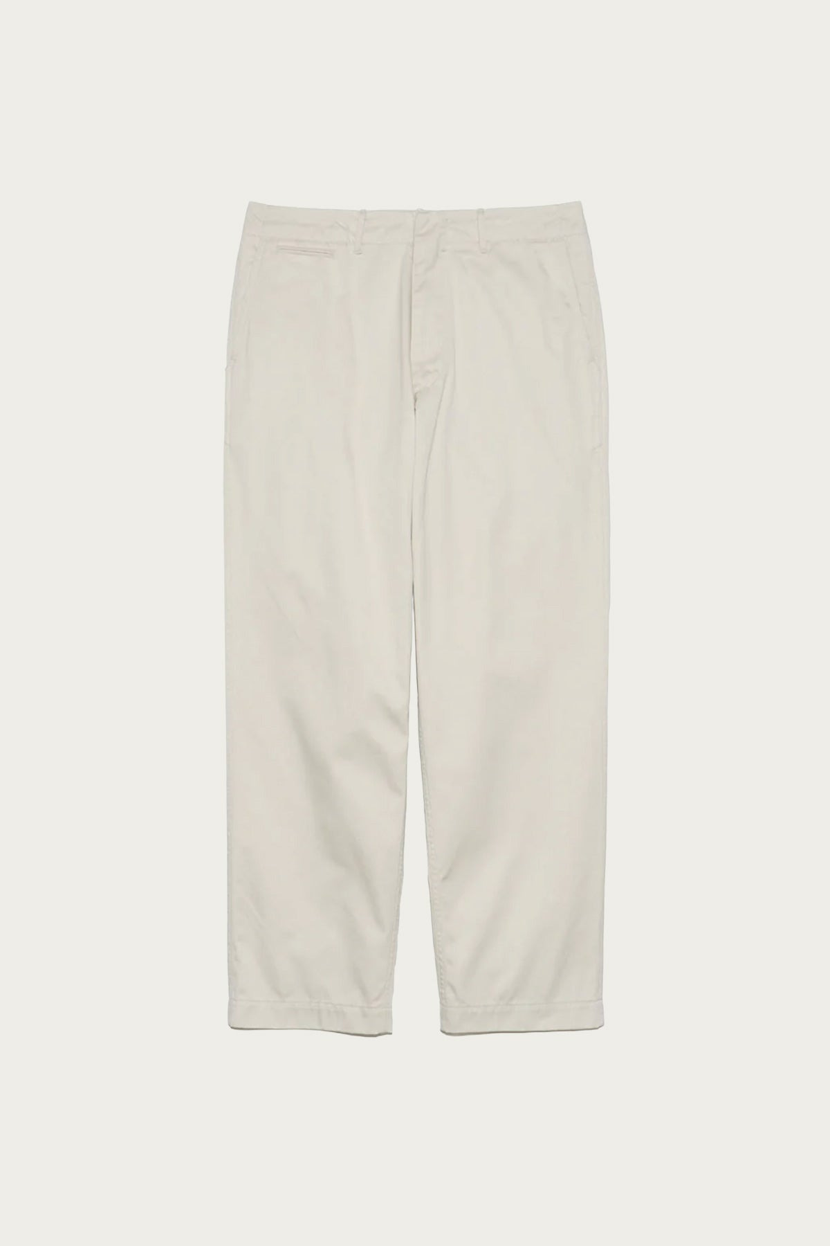 Wide Chino Pants - Dry Sand - 1