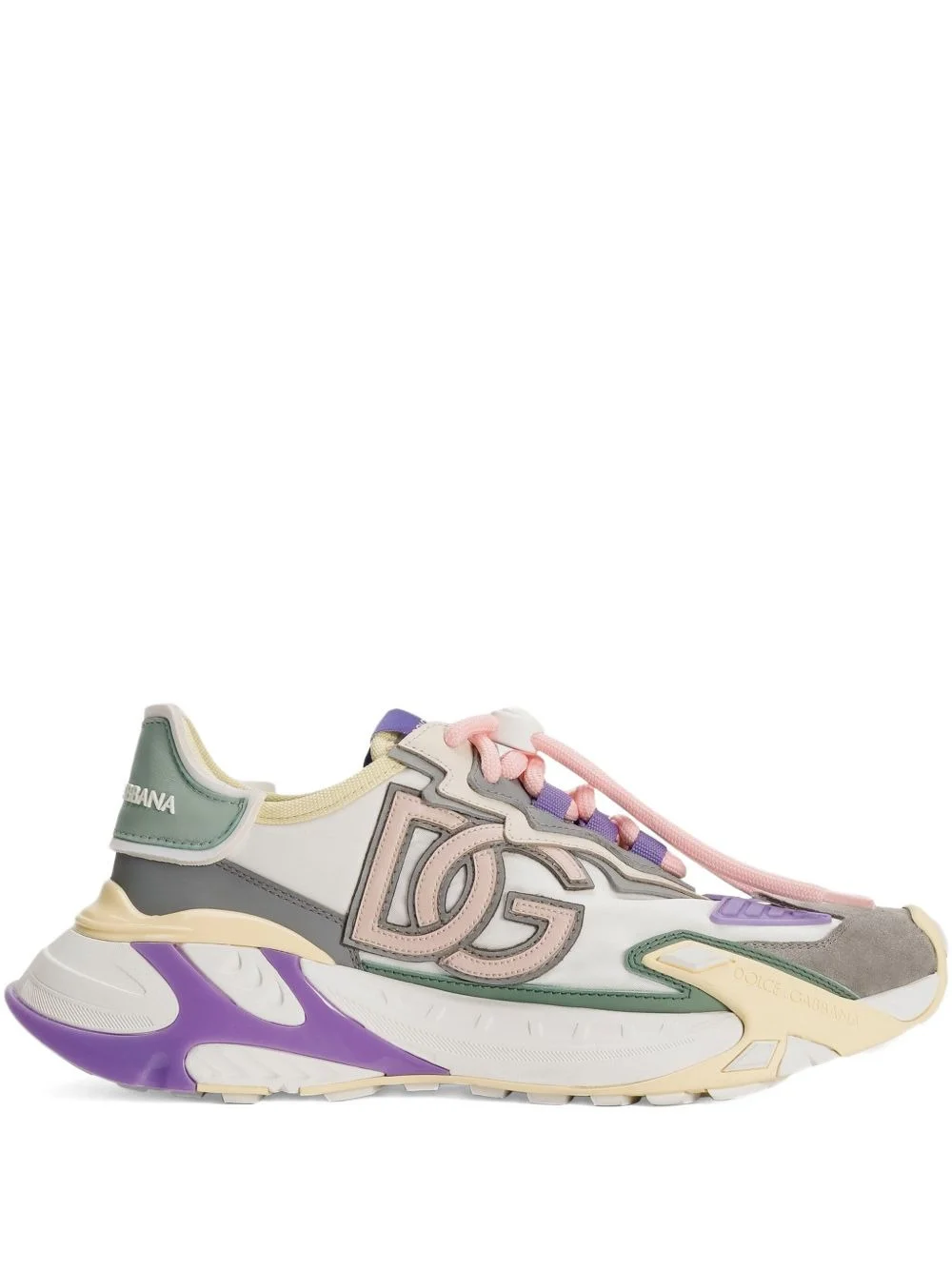 logo-patch chunky sneakers - 1