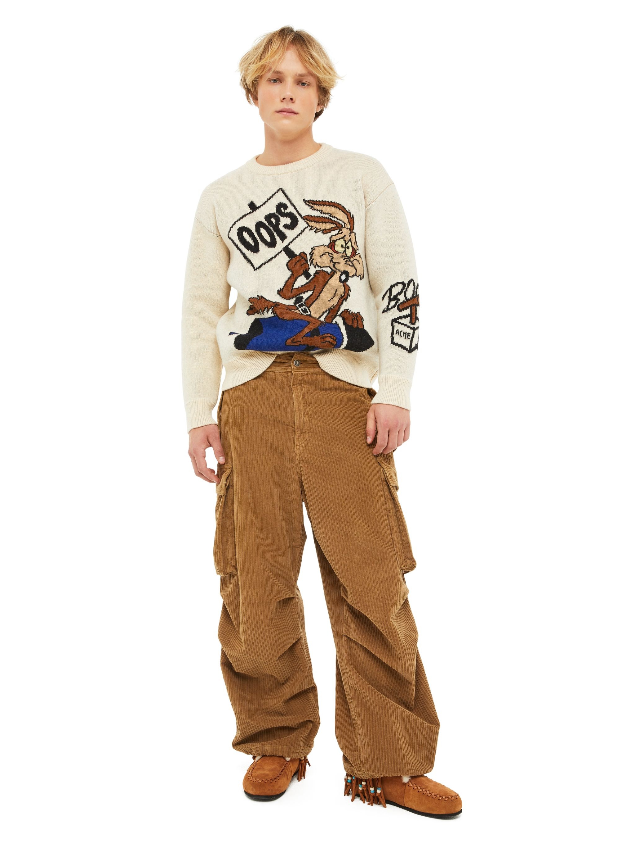 Wile E And Road Runner Sweatr - 3