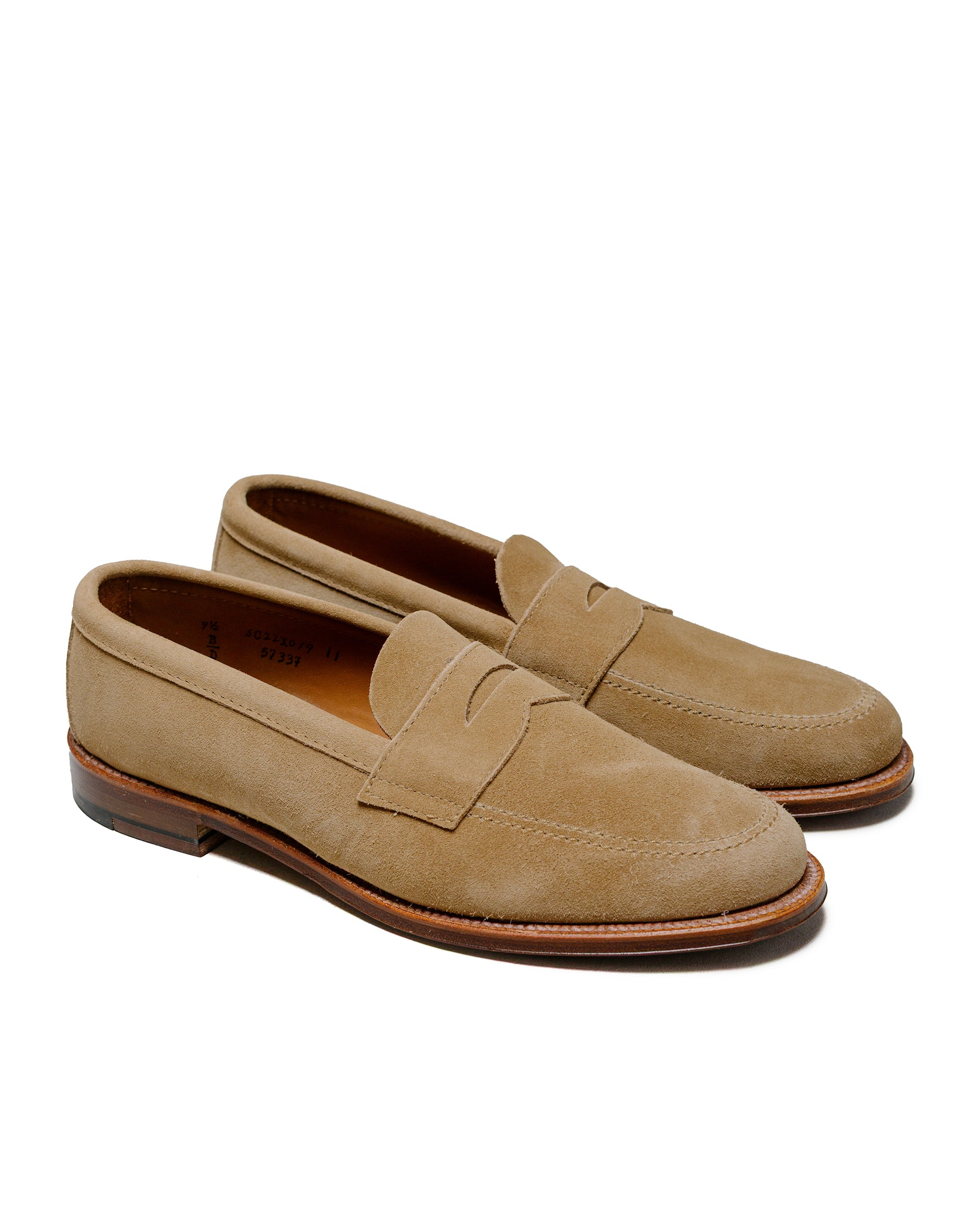 Penny Loafer Tan Suede 5733F - 2