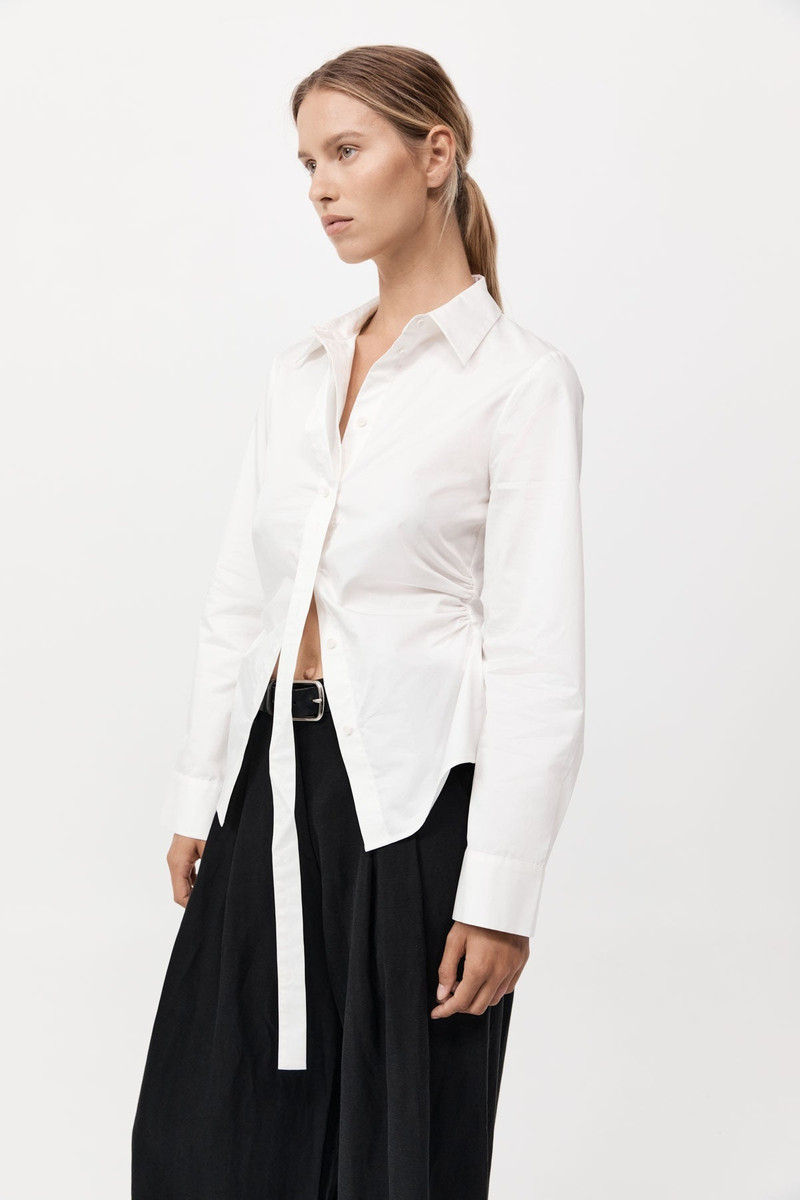 Deconstructed  Shirt - White 4