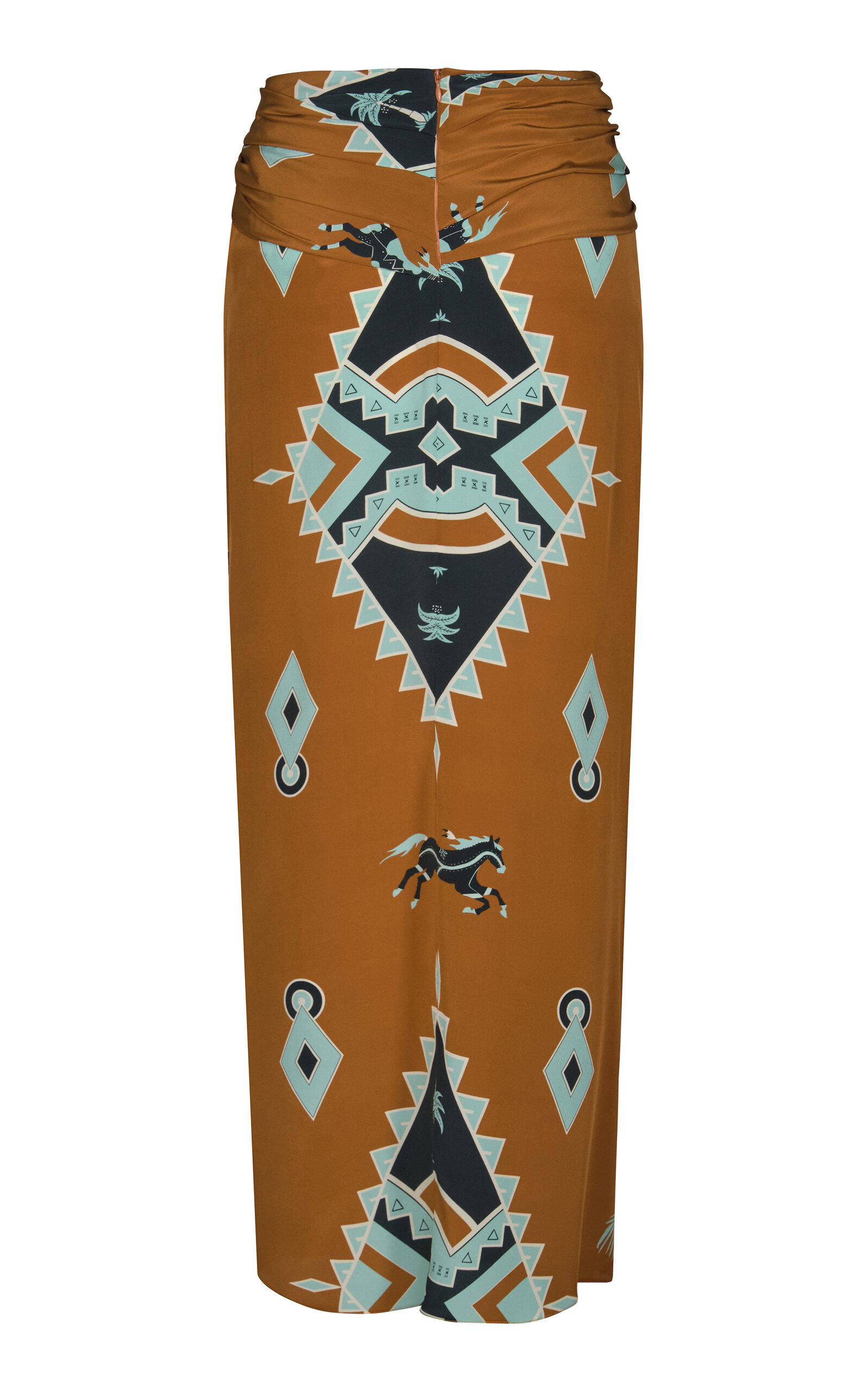 Captivation Silk Maxi Skirt multi - 5