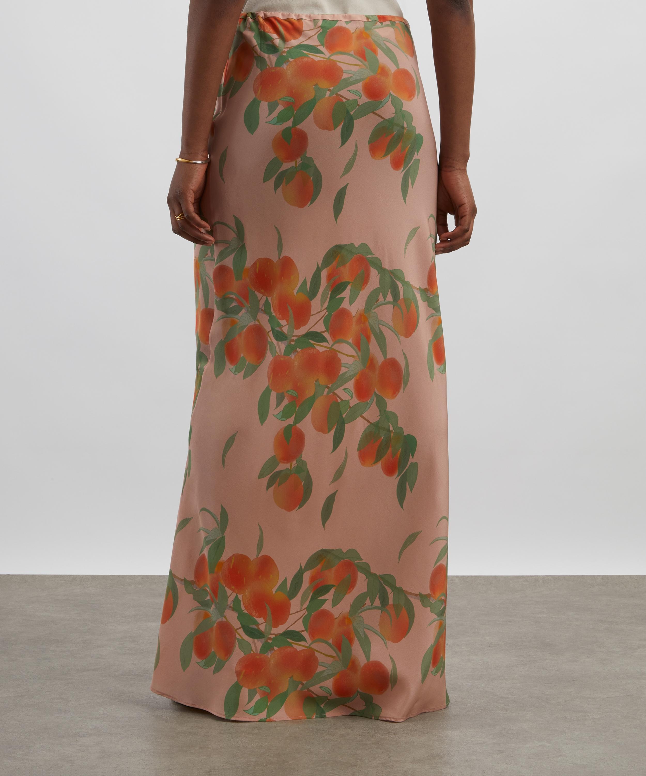 Peachtree Emily Silk Maxi Skirt - 4