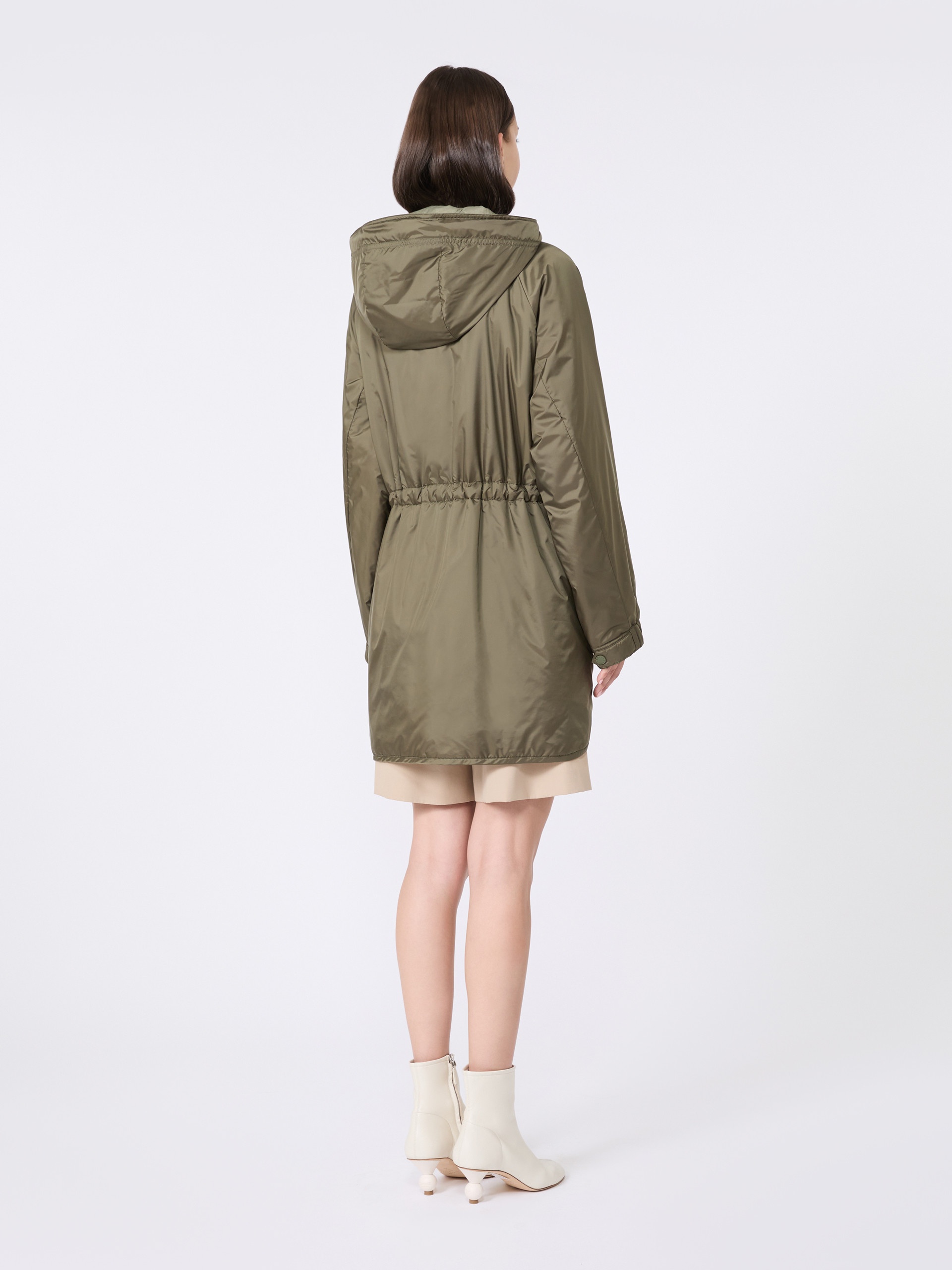 ALCAMO Reversible water-repellent canvas parka - 4
