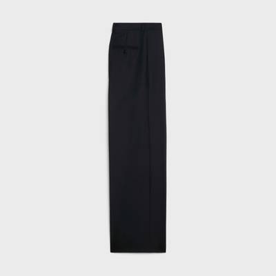 CELINE TAILLAT PANTS IN WOOL GABARDINE AND MOHAIR outlook