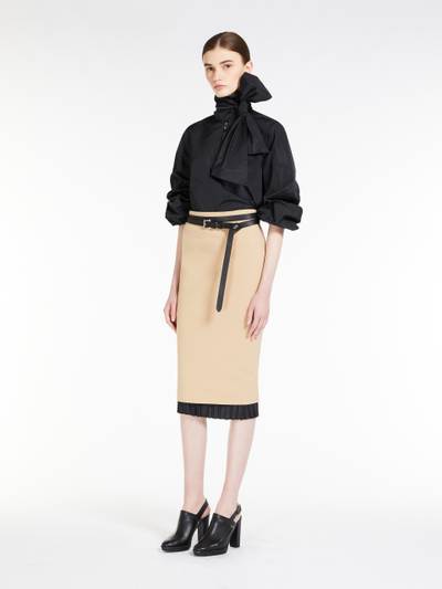 Max Mara FELICE Stretch jersey skirt outlook