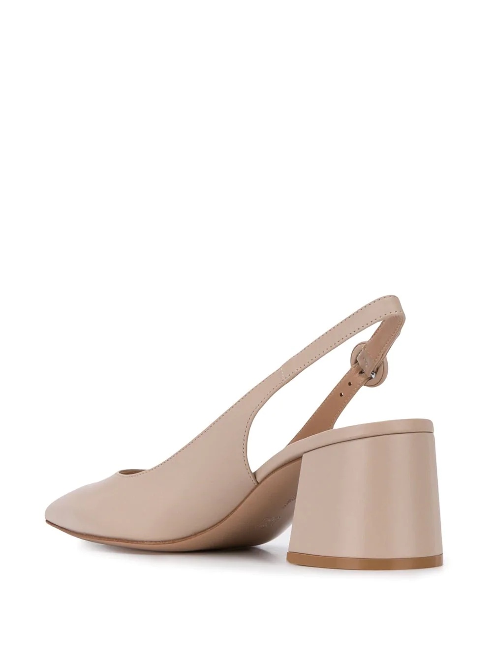 slingback block heel pumps - 3