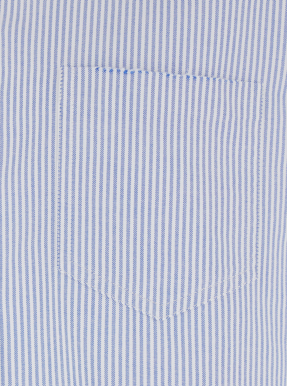 Golden Goose Men Light Blue Shirt With Classic Collar And All-Over Striped Motif In Cotton Man - 3