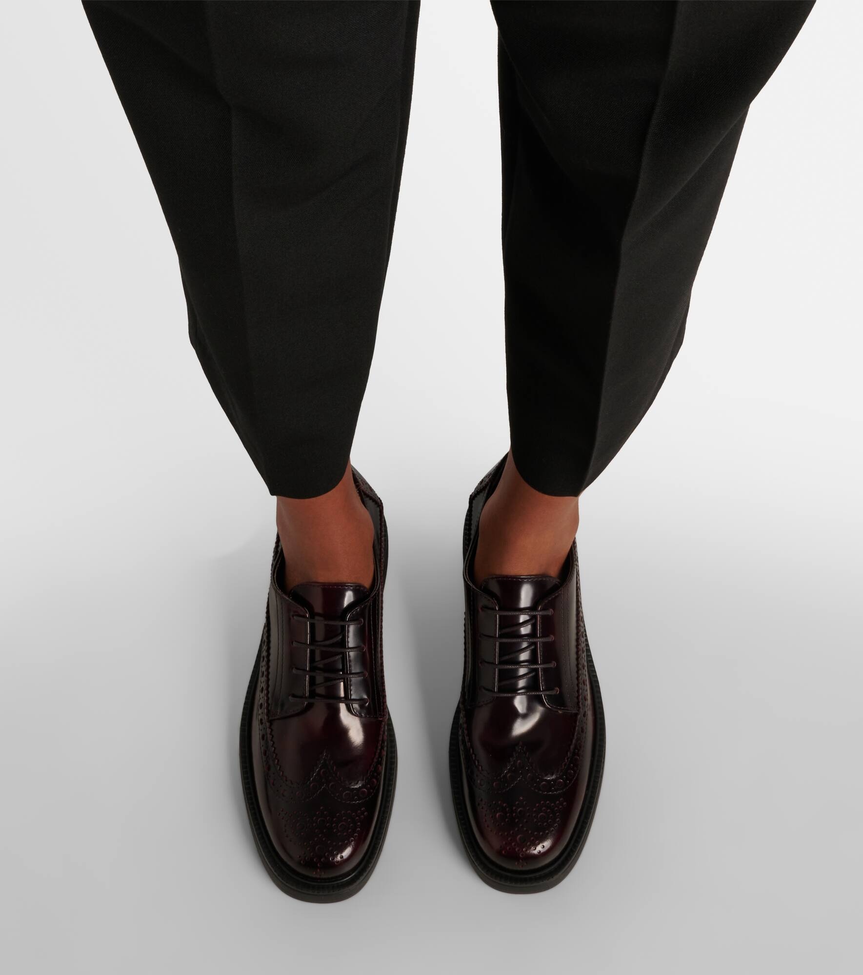 Leather brogues - 7