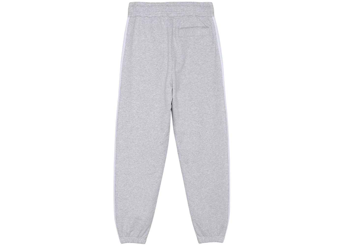 Palm Angels Women's Track Sweatpants Melange Grey/White - 2