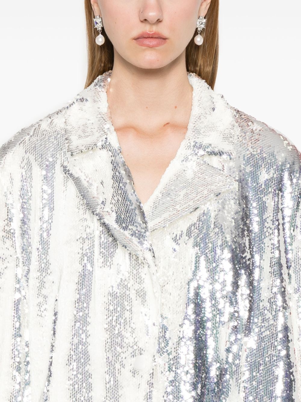 sequins blazer - 5