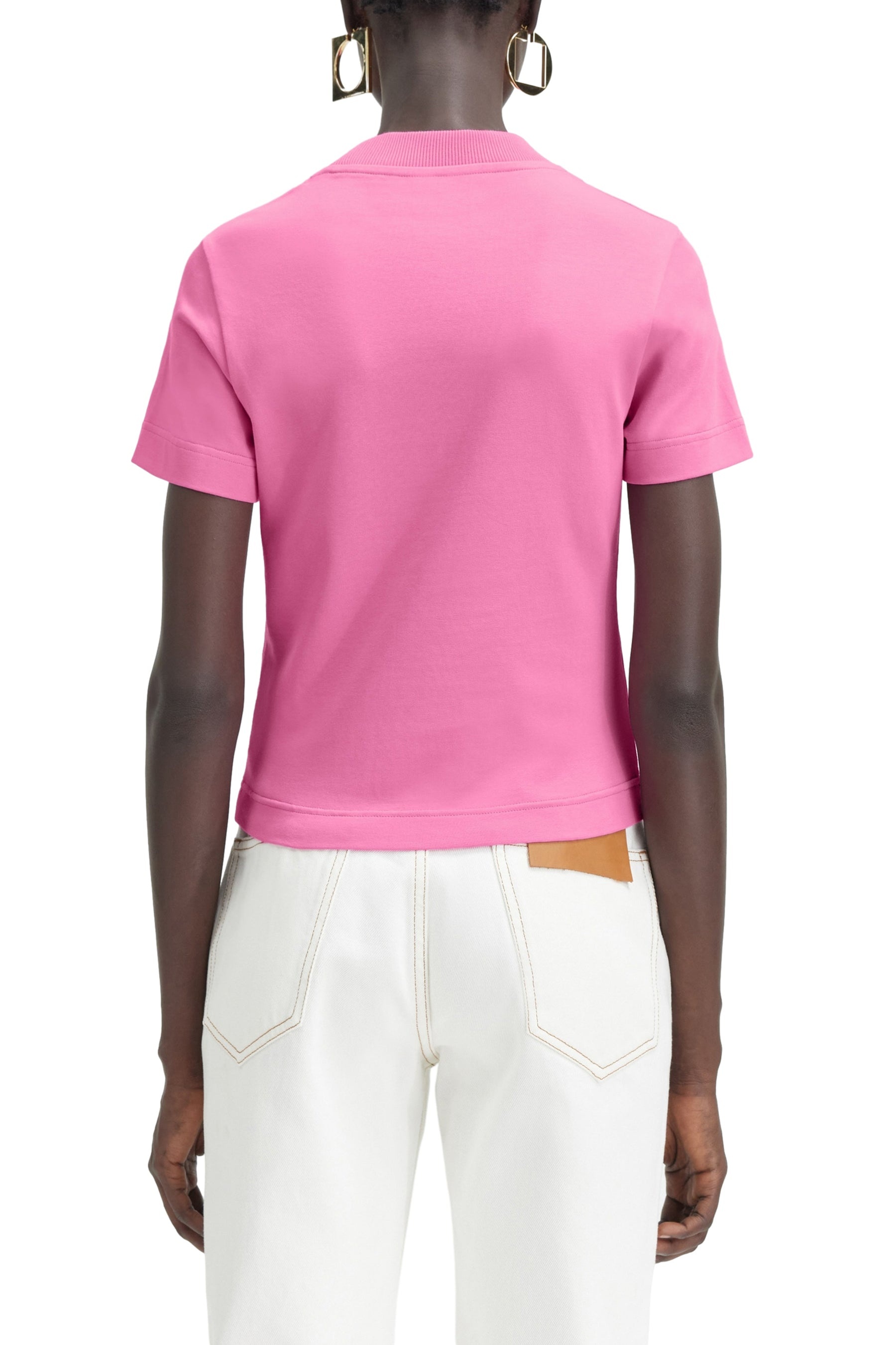 JACQUEMUS LE TSHIRT GROS GRAIN PNK nubiantokyo REVERSIBLE