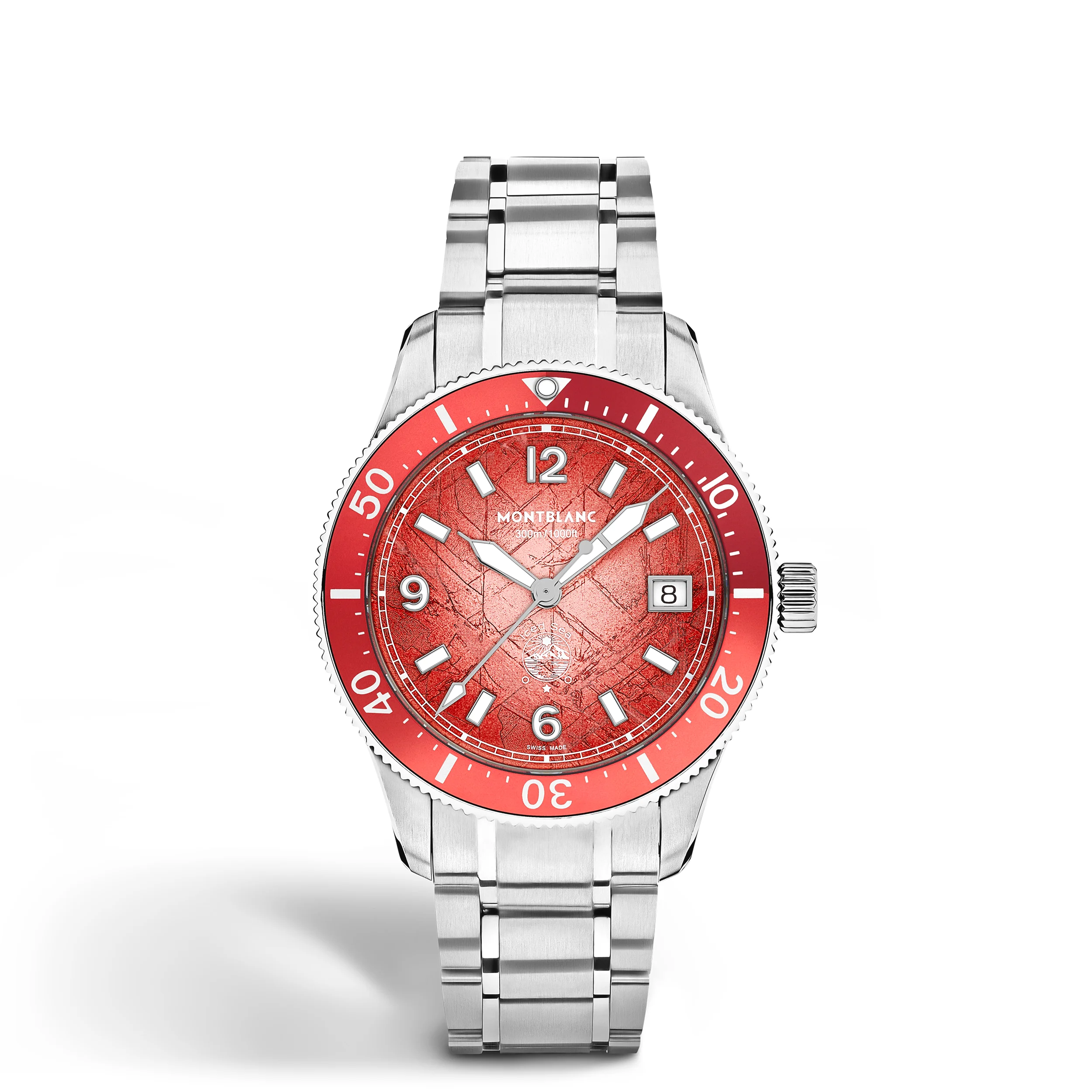 MONTBLANC ICED SEA AUTOMATIC DATE 0 OXYGEN LIMITED EDITION - 300 PIECES - 1