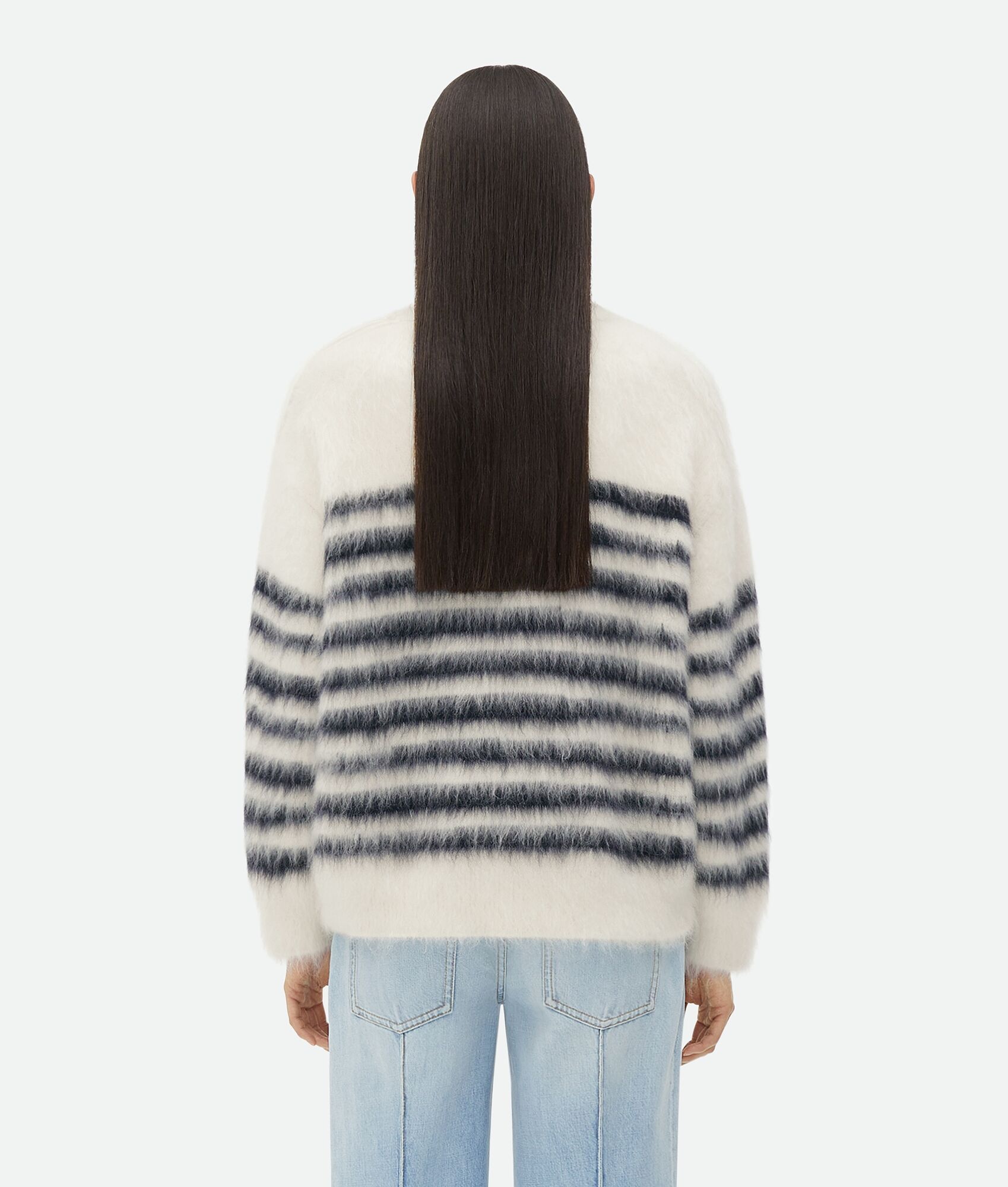 Heavy Marinière Mohair Sweater - 3