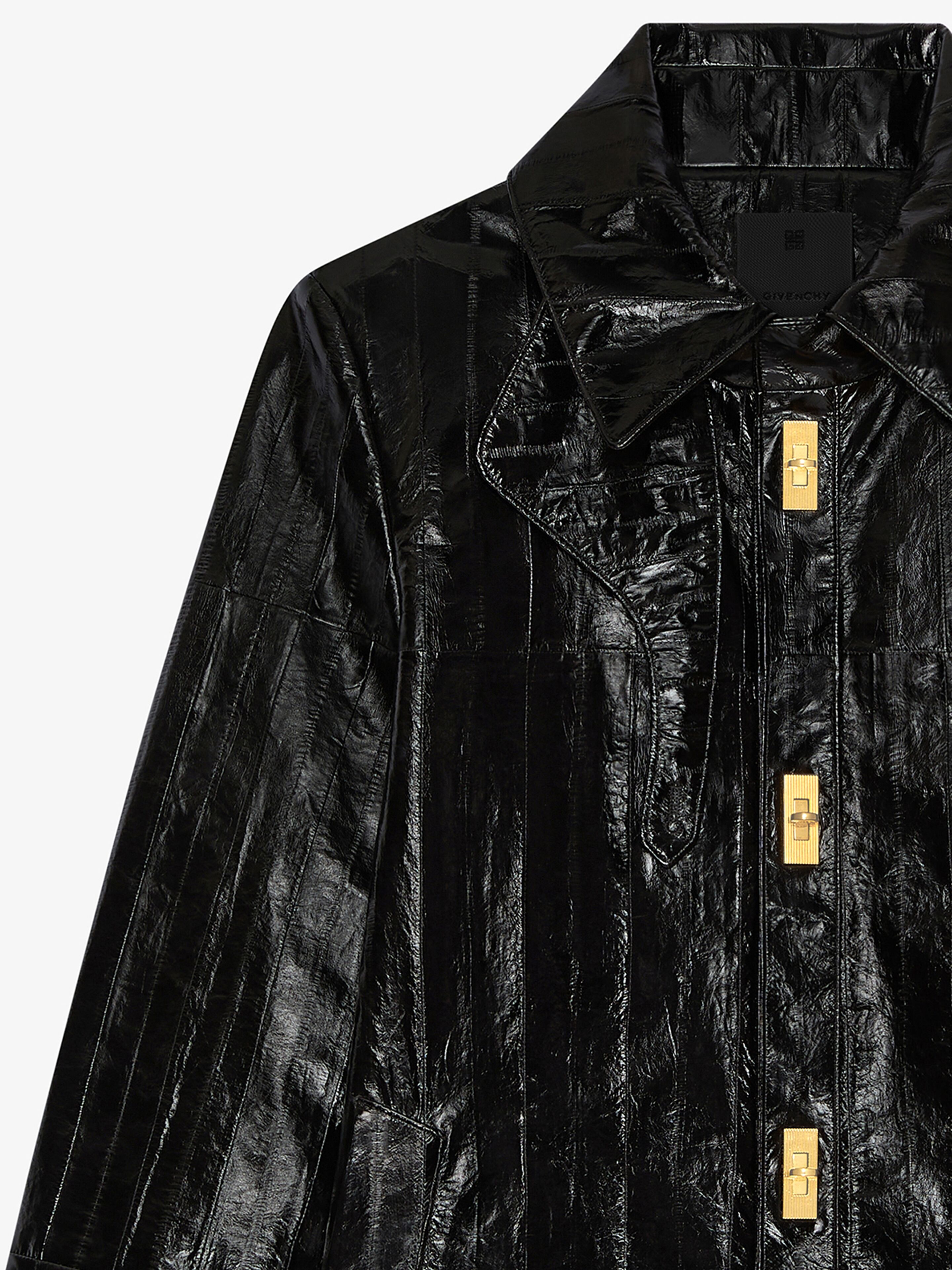 コート GIVENCHY COAT (BWC0D615BA 001) Givenchy COAT IN LEATHER | REVERSIBLE