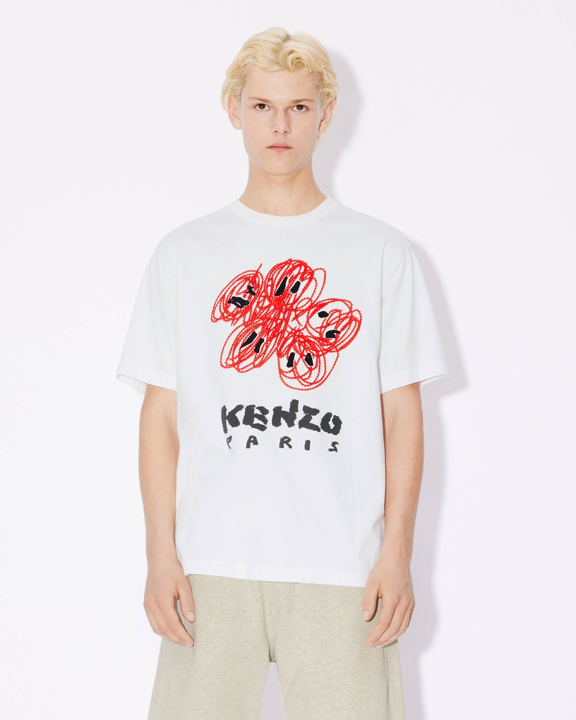 'KENZO Drawn Varsity' T-shirt - 1