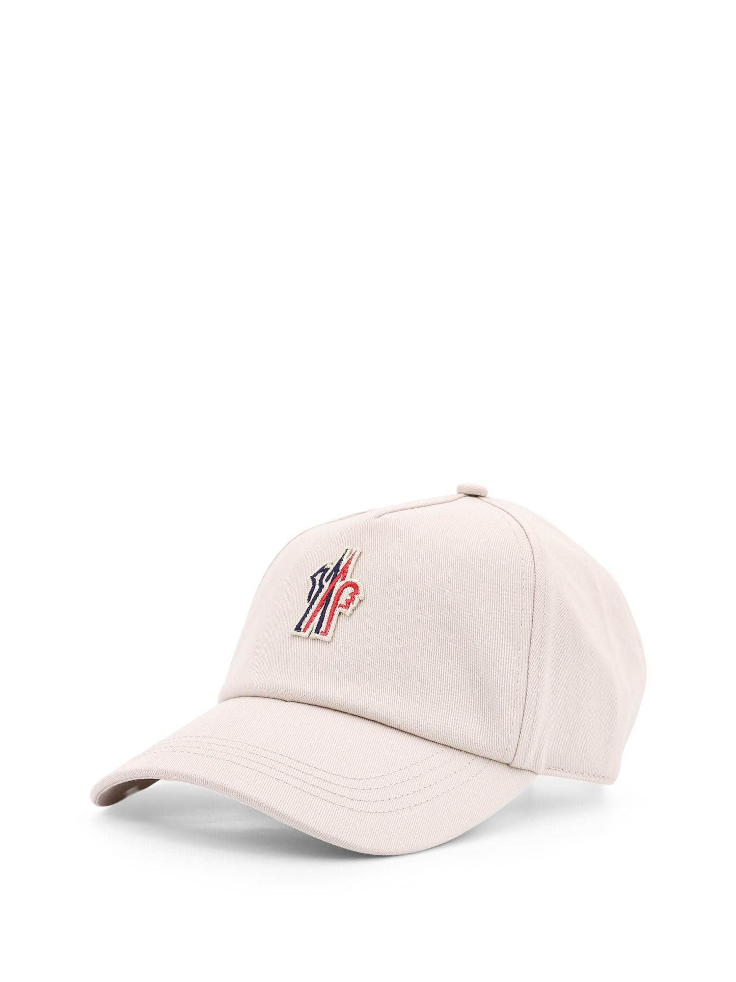 Cotton Baseball Hat With Logo Patch - 2
