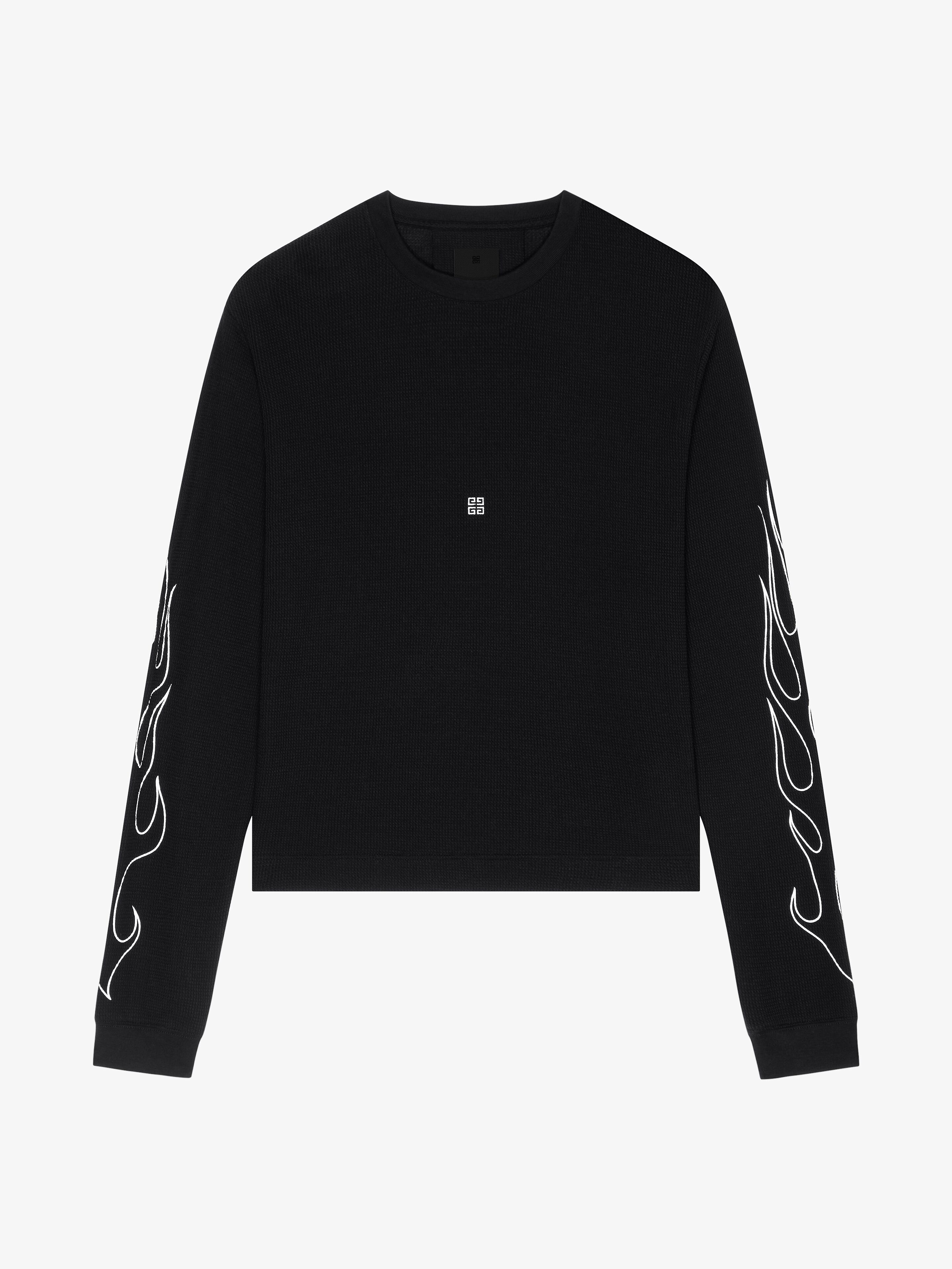 BOXY FIT T-SHIRT IN COTTON WITH GIVENCHY DRAGON PRINT - 1