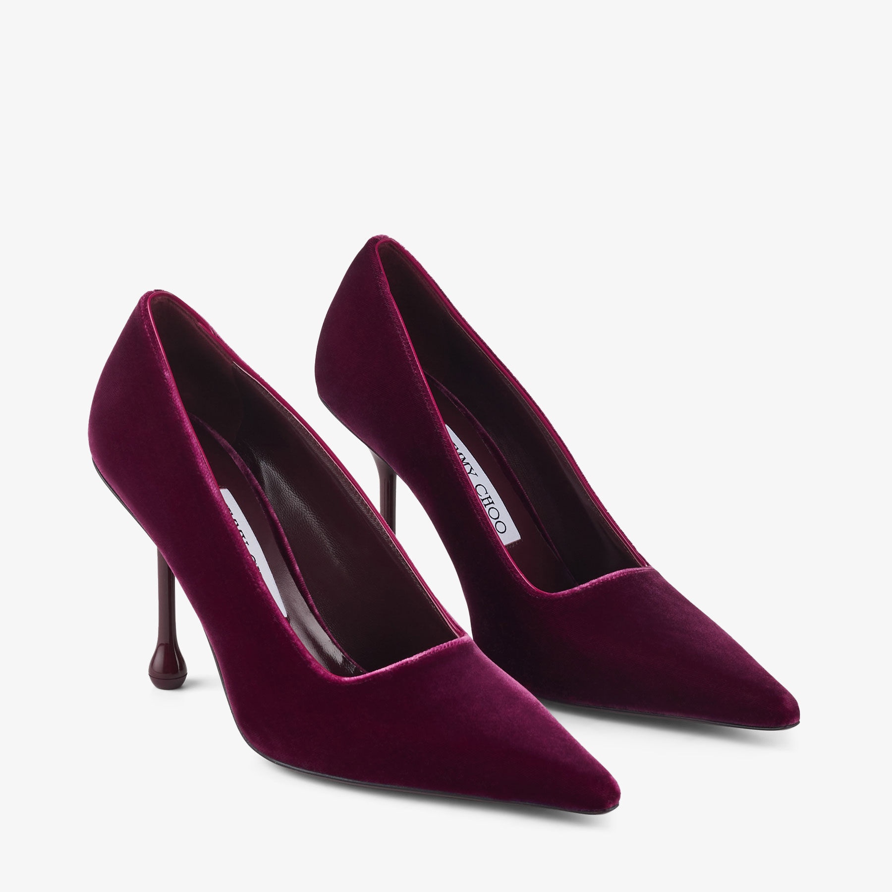 Ixia 95
Boysenberry Velvet Pumps - 3