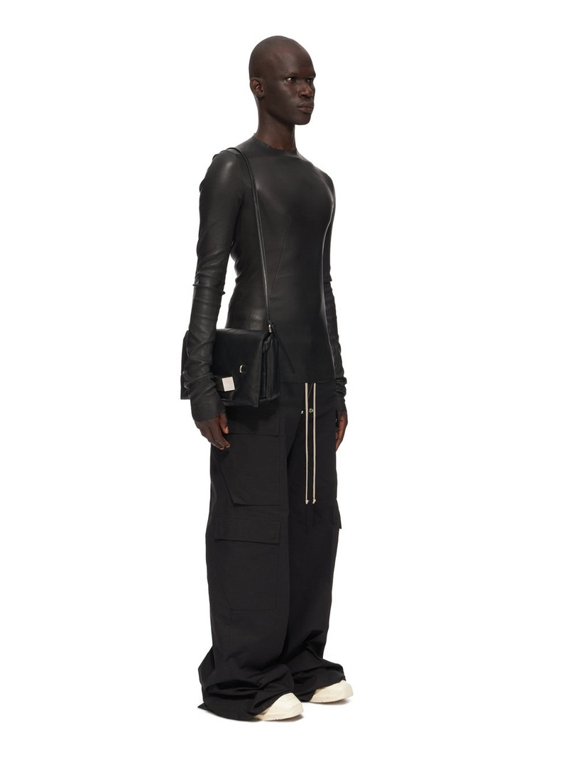 smoothing-finish lambskin shoulder bag 9