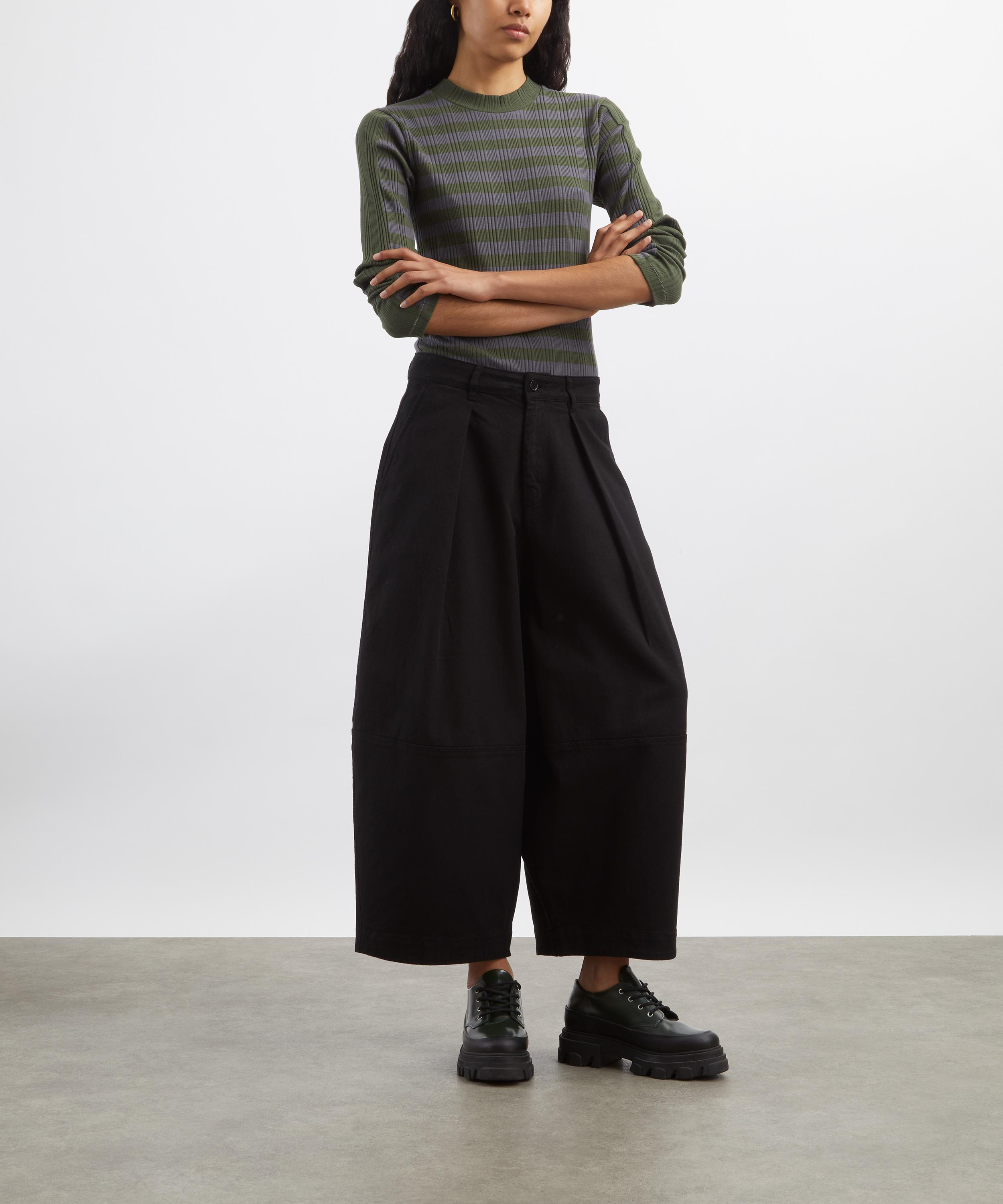 Earth Deadbeat Wide-Leg Trousers - 2