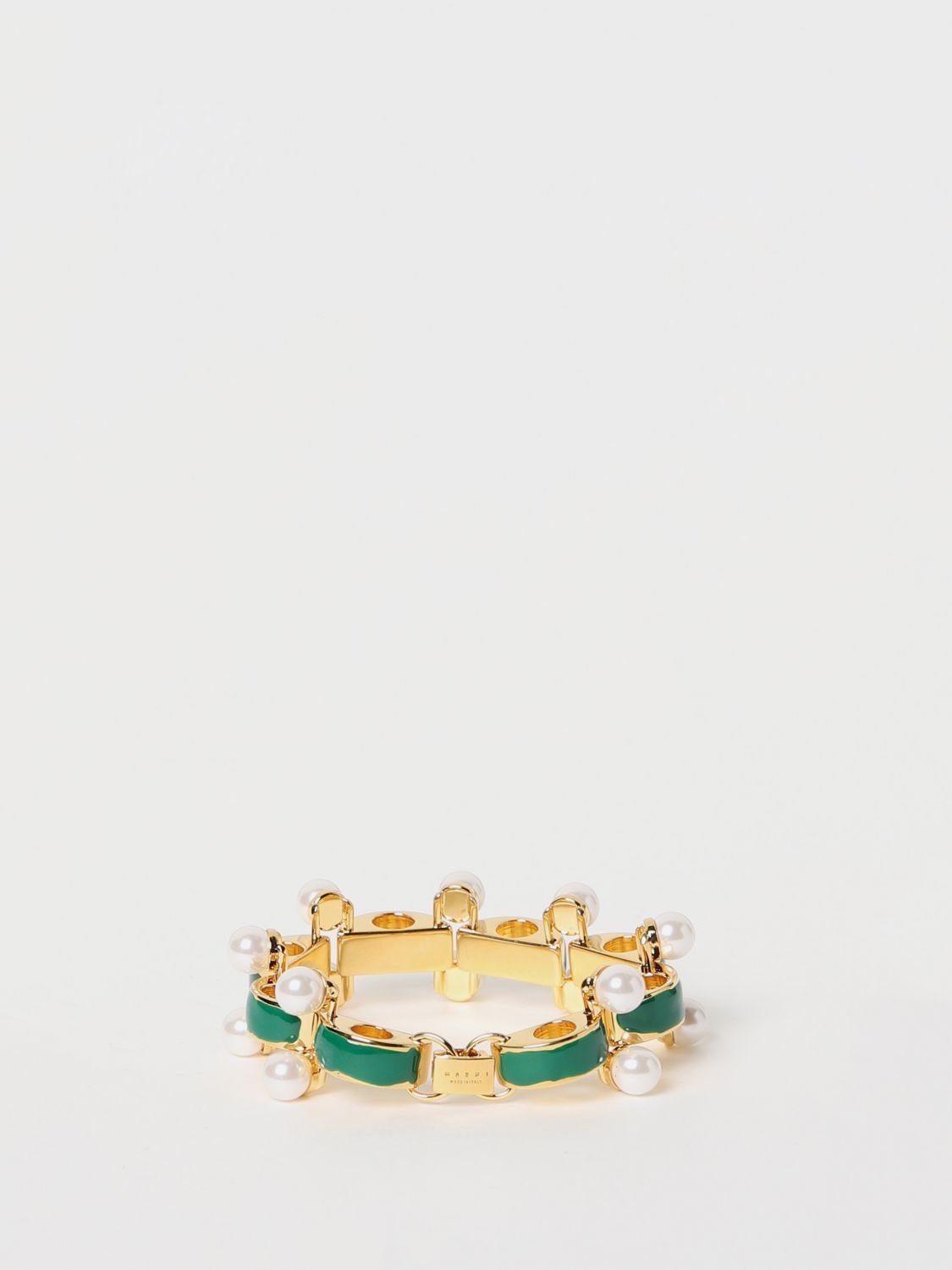 Marni Dice Charm Bracelet, Green