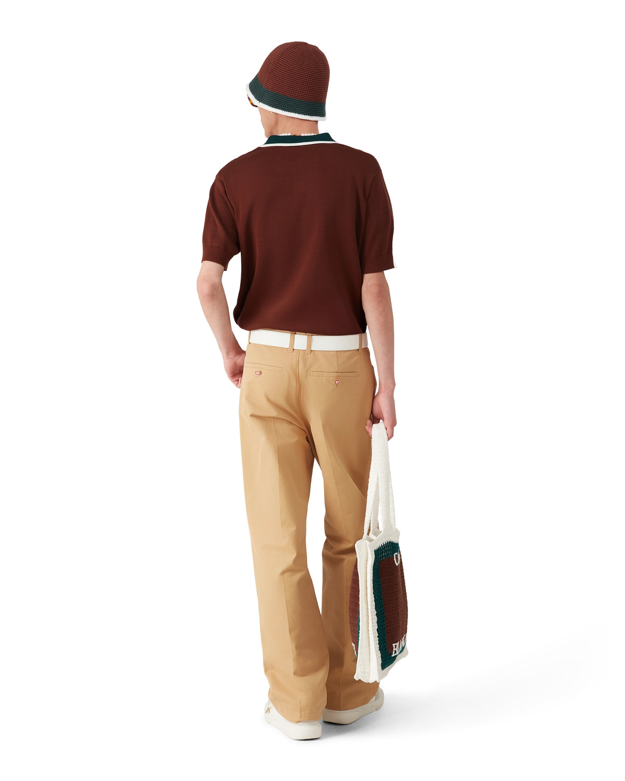 Cable Knit Oversized Polo Shirt | Casablanca Paris - 5