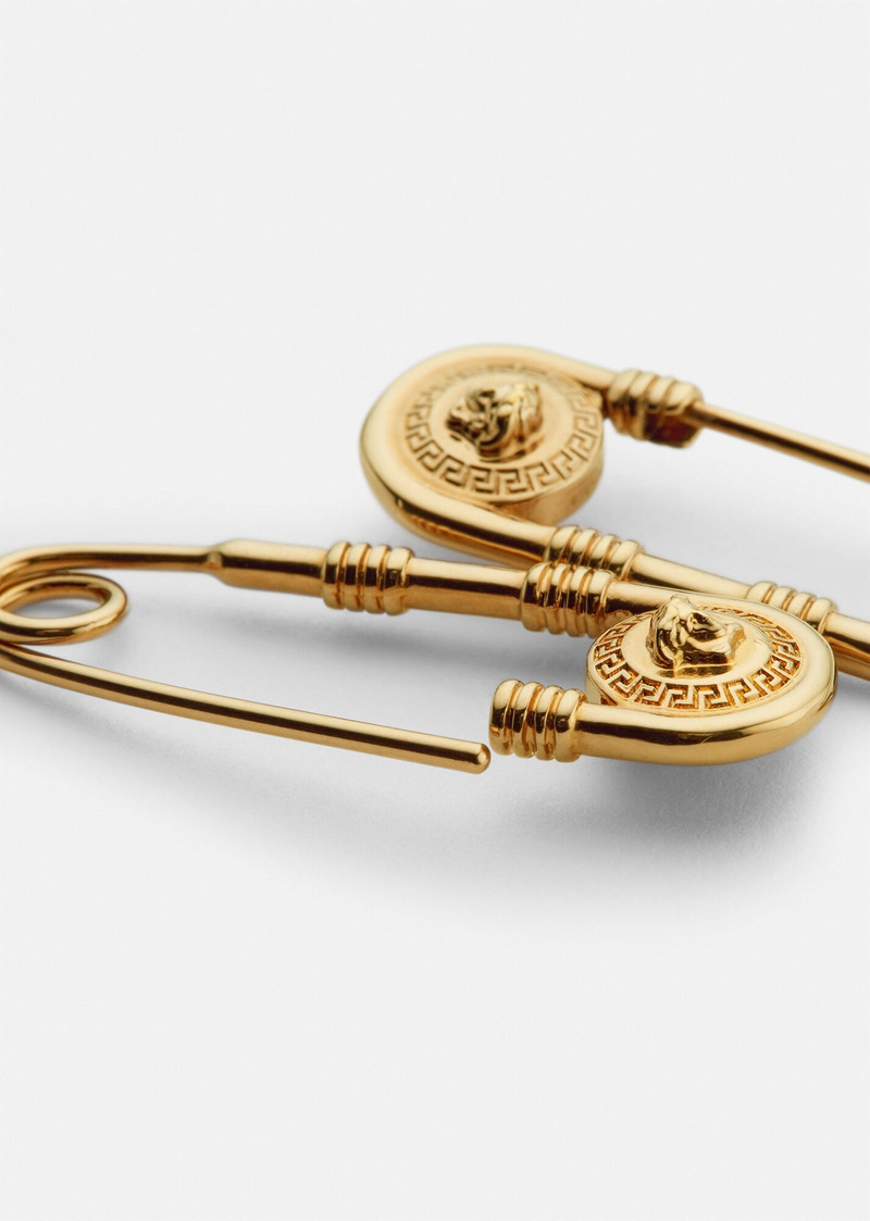 VERSACE Safety Pin Earrings outlook