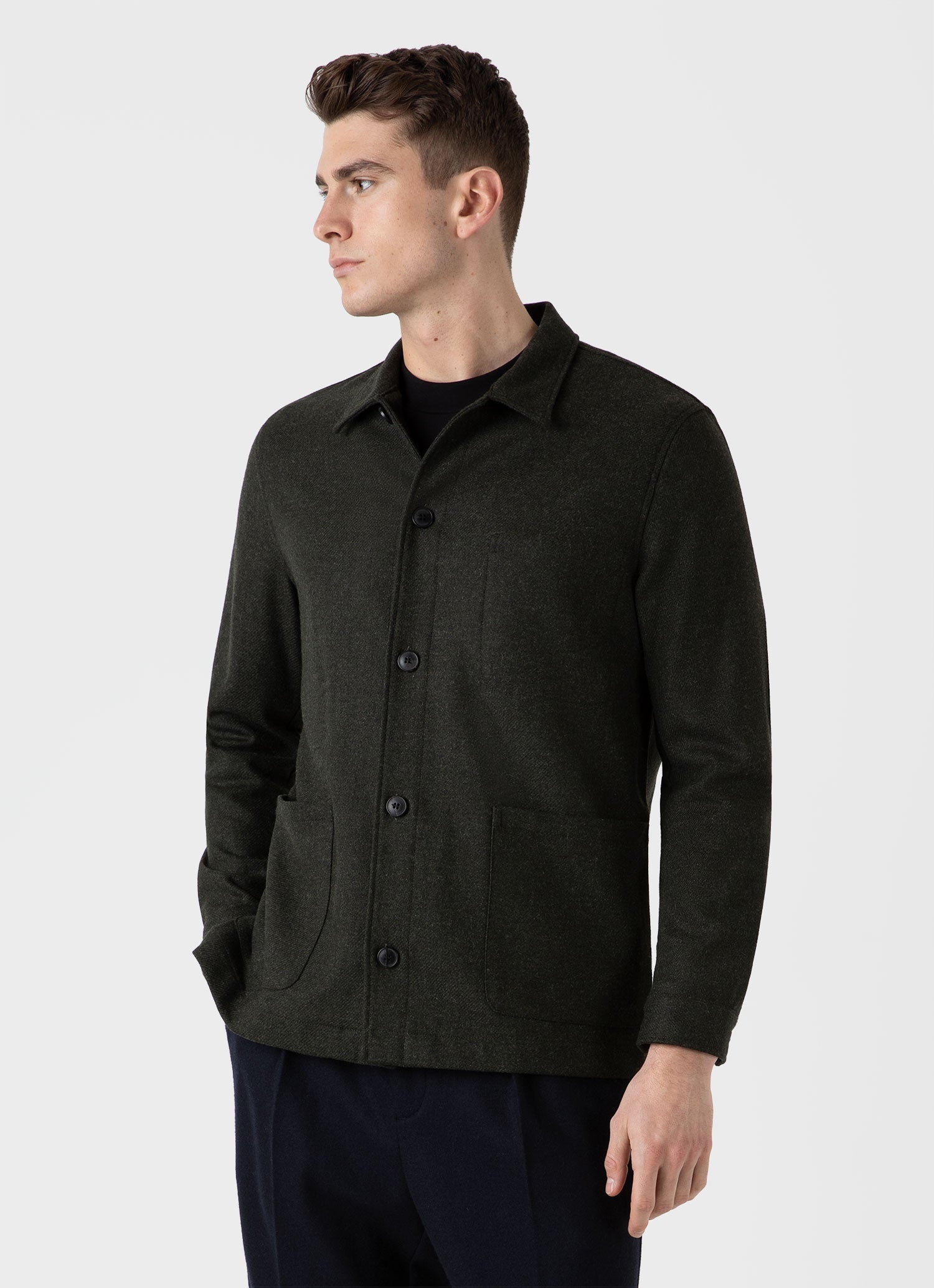 Wool Twin Pocket Jacket - 2