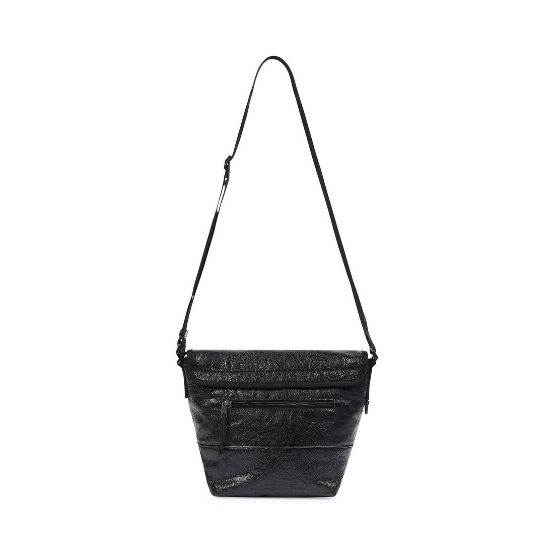 BALENCIAGA Men's Explorer Small Messenger Bag in Black