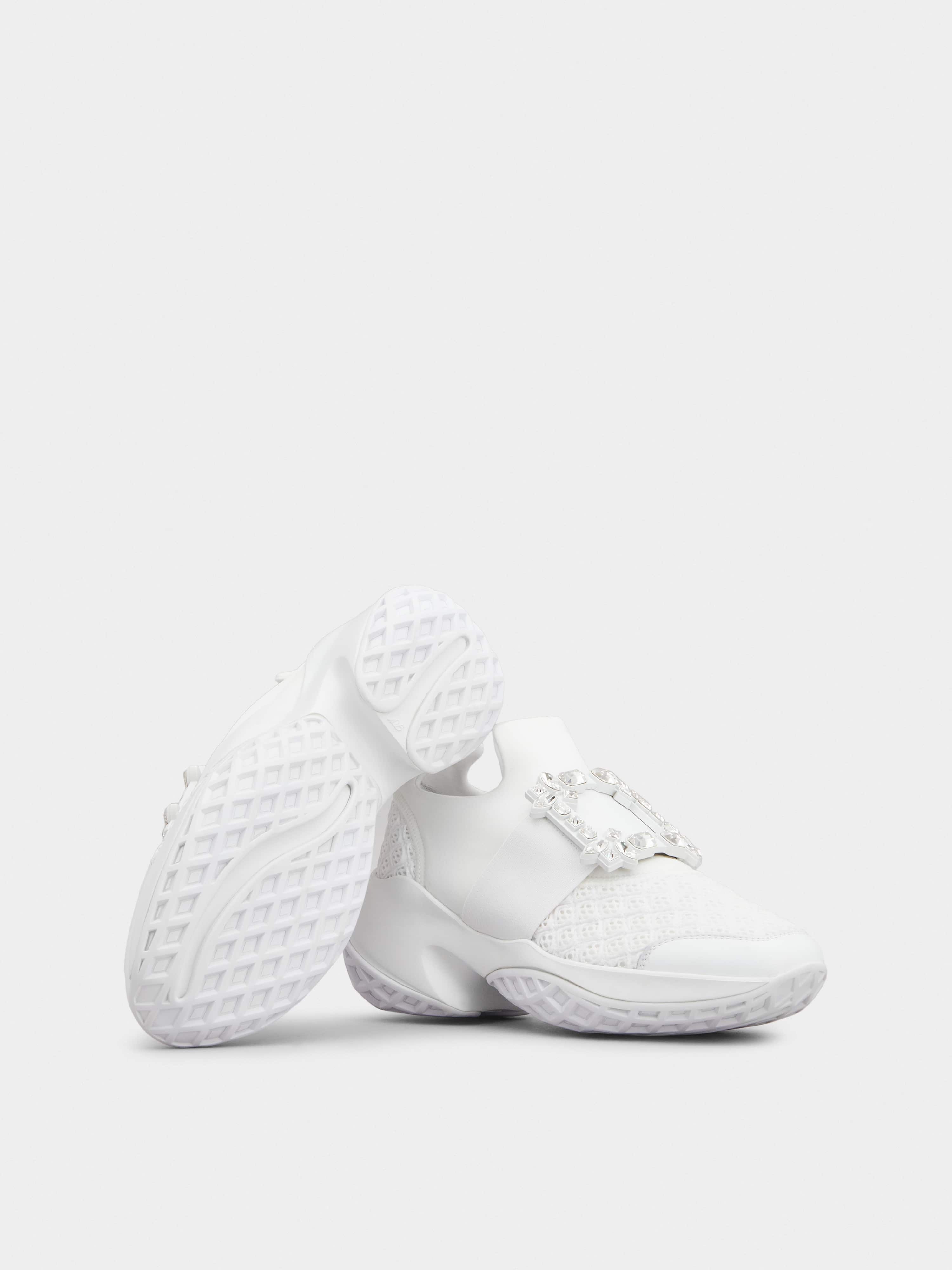 Viv' Run Strass Buckle Sneakers in Technical Fabrics - 6