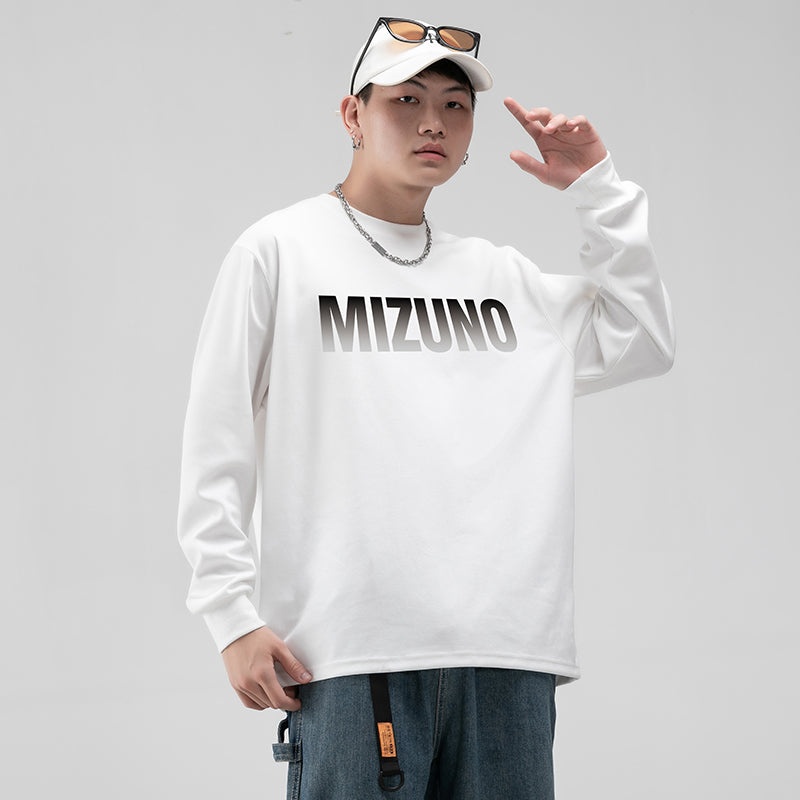 Mizuno Graphic Long Sleeve T-shirt 'White' A2CA2A03 - 6