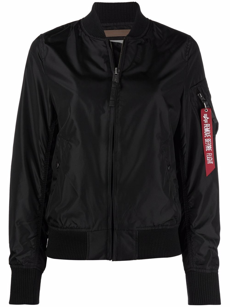 baseball-collar track jacket 1