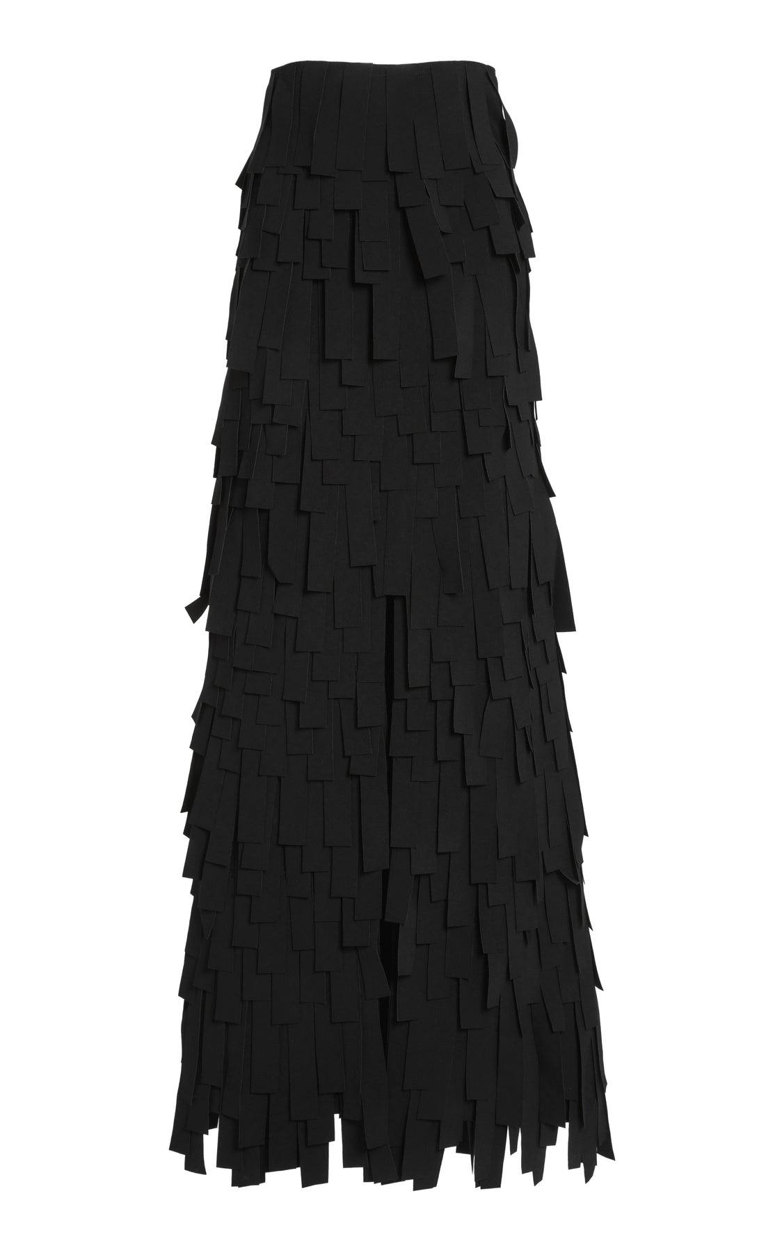 MULTI RECTANGLE SKIRT BLACK - 14