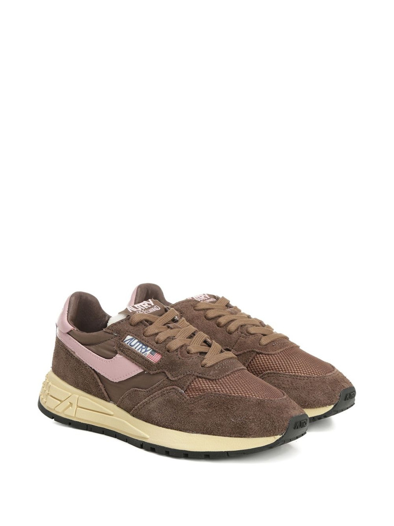 AUTRY Reelwind suede mesh sneakrs outlook