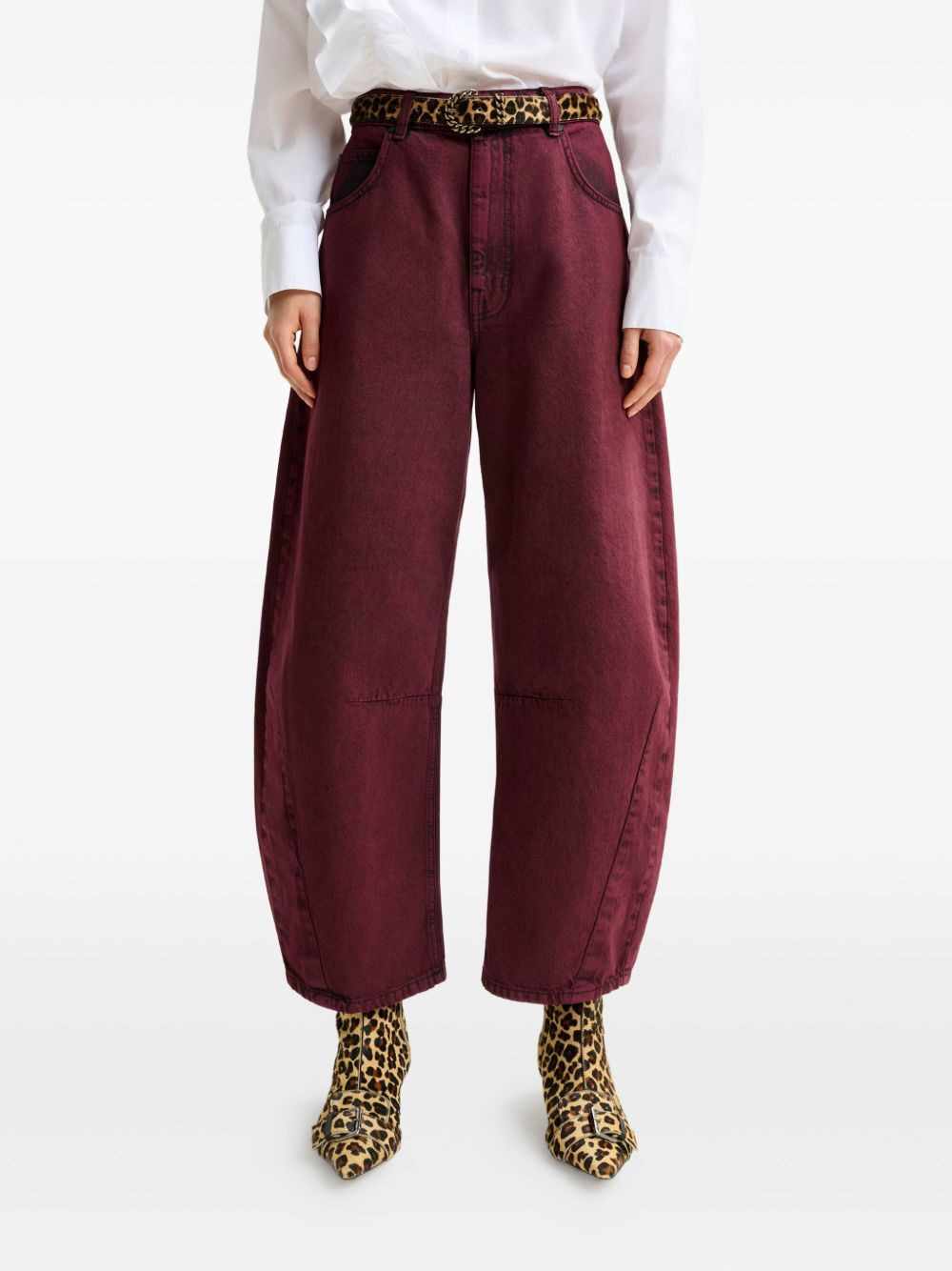 Impressive twisted-seam jeans - 3