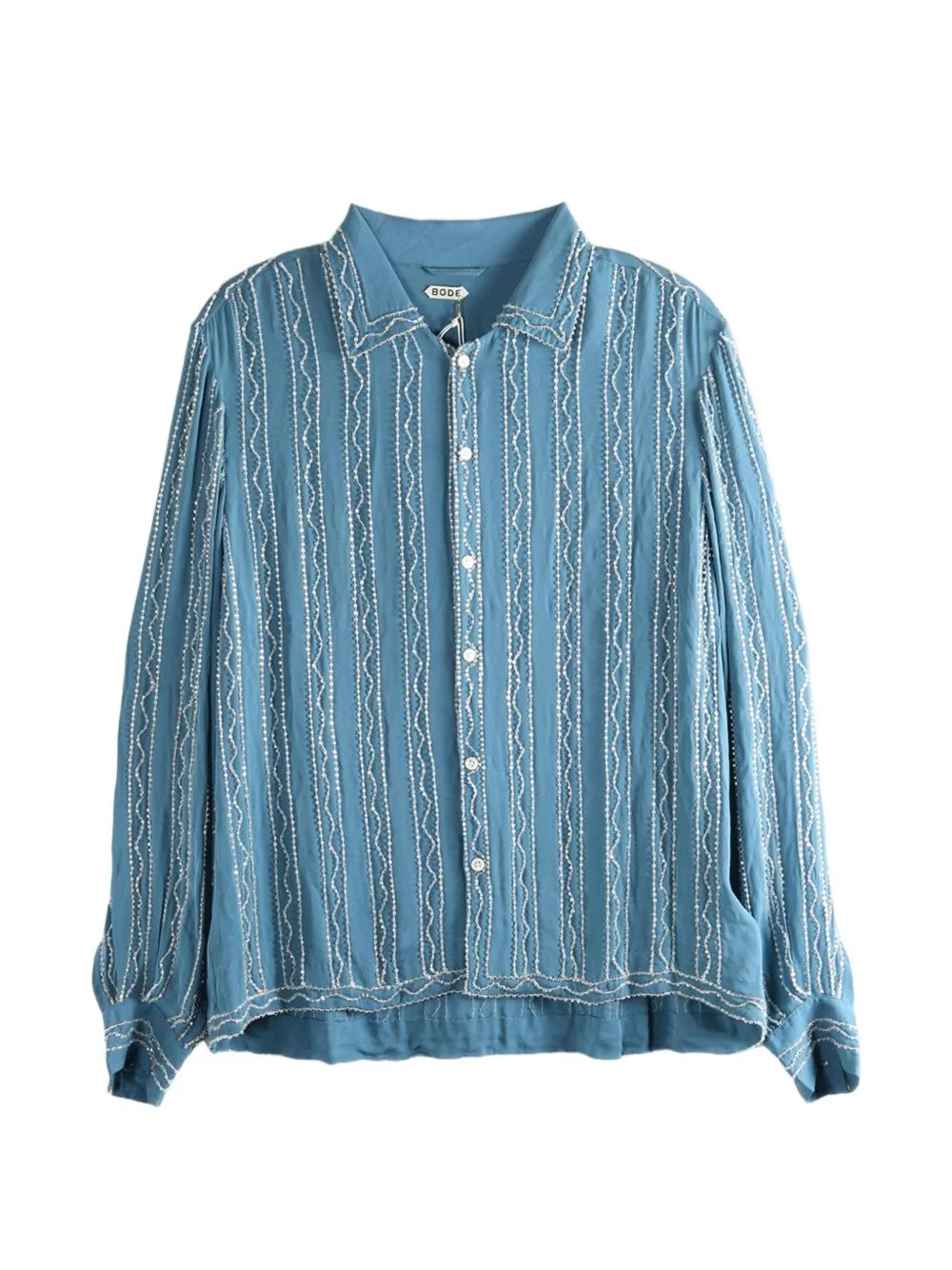 Beaded Sea stripe shirt - 1