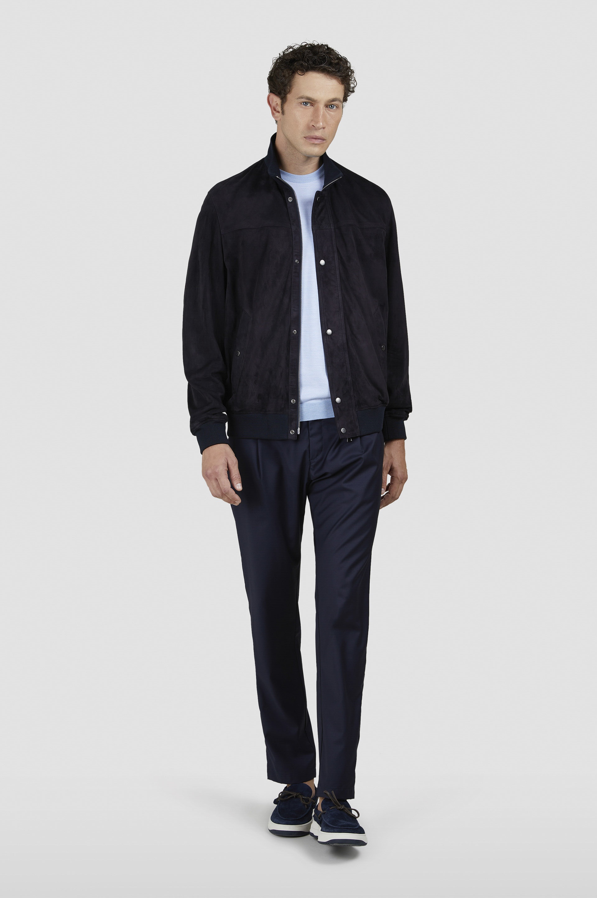 AQUALEATHER SUEDE BOMBER - 2